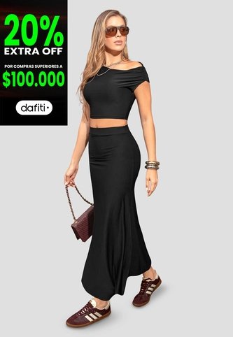 Conjunto Mujer Negro Atypical 113977 Atypical