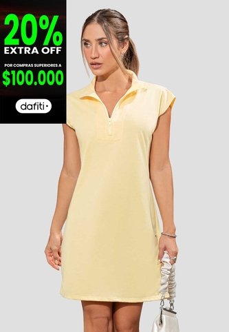Vestido Mujer Piña Colada Atypical 113986 Atypical