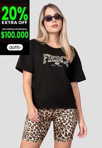 Conjunto Mujer Estampado Atypical 113799 Atypical