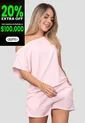 Conjunto Mujer Rosa Atypical 113815 de Atypical
