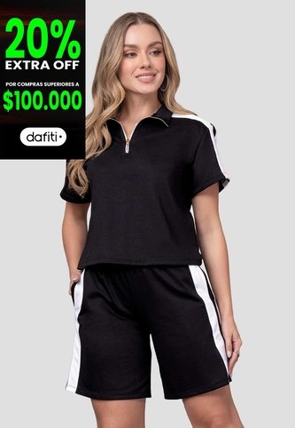 Conjunto Mujer Negro Atypical 110142 Atypical