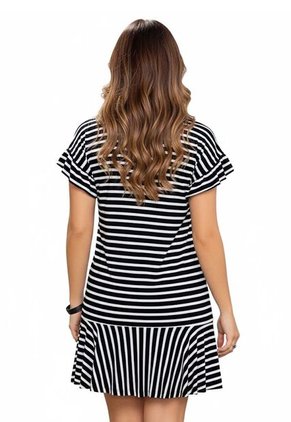 Vestido Corto Mujer Negro Atypical 79473