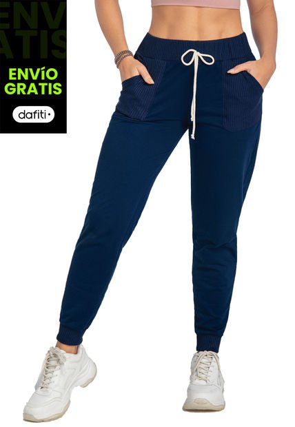 Jogger Mujer Azul Atypical 96922