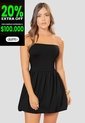 Vestido Mujer Negro Atypical 110785 de Atypical