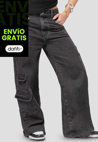 Jean Mujer Negro Atypical 111350 Atypical