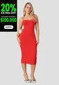 Vestido Mujer Rojo Atypical 5519 de Atypical