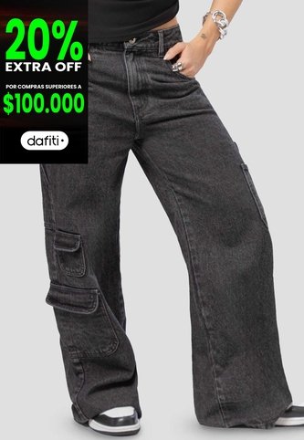 Jean Mujer Negro Atypical 111350 Atypical
