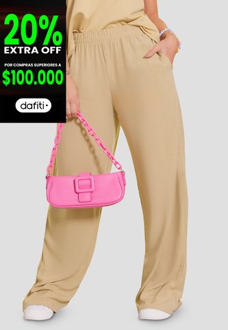 Pantalón Mujer Caramelo Atypical 106866 Atypical