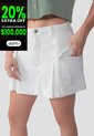 Falda Short Mujer Crudo Atypical 106563 de Atypical