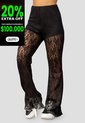 Pantalón Mujer Negro Atypical 103316 de Atypical