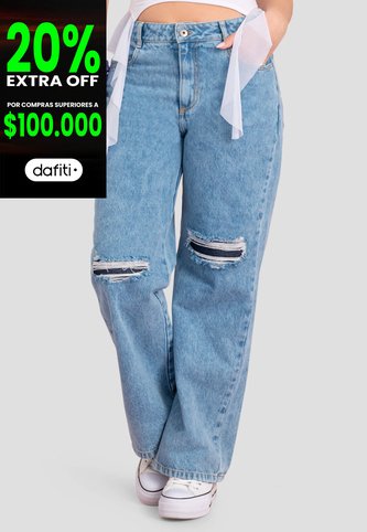 Jean Mujer Azul Atypical 104146 Atypical