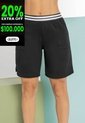 Bermuda Short Mujer Negro Atypical 101953 de Atypical