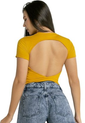 Camiseta Juvenil Mostaza Atypical 90936