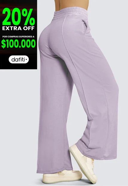 Jogger Mujer Lila Atypical 79483