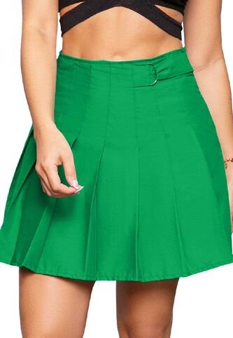 Falda Corta Mujer Verde Atypical 87051 Atypical