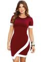 Vestido Corto Mujer Chocolate Atypical 87052 de Atypical