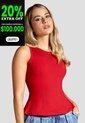 Blusa Mujer Rojo Atypical 114244 de Atypical