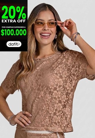 Camiseta Mujer Chocolate Atypical 114049 Atypical