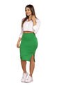 Falda Larga Mujer Verde Antioquia Atypical 34748 de Atypical