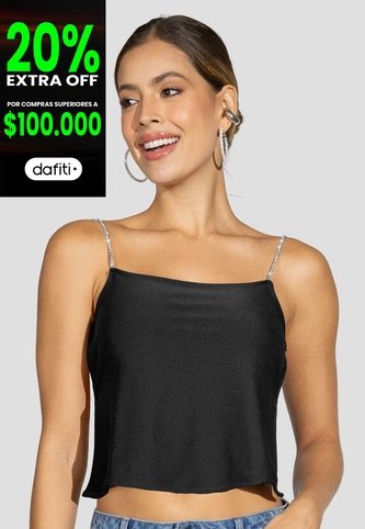 Blusa Mujer Negro Atypical 114247 Atypical