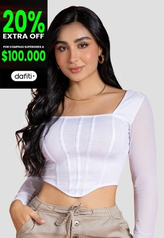 Blusa Mujer Blanco Atypical 101319 Atypical