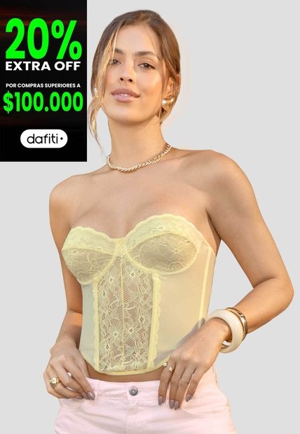 Corset Mujer Piña Colada Atypical 110587