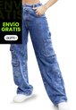 Jean Mujer Azul Oscuro Atypical 2452 de Atypical