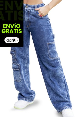 Jean Mujer Azul Oscuro Atypical 2452 Atypical