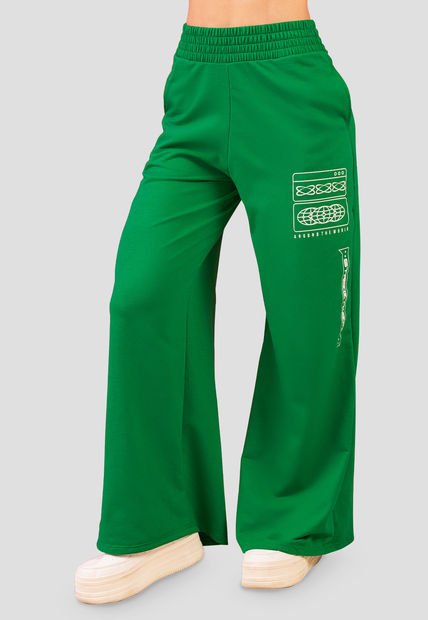 Pantalón Mujer Verde Atypical 9583