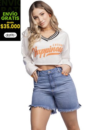 Buzo Mujer Blanco Atypical 1503