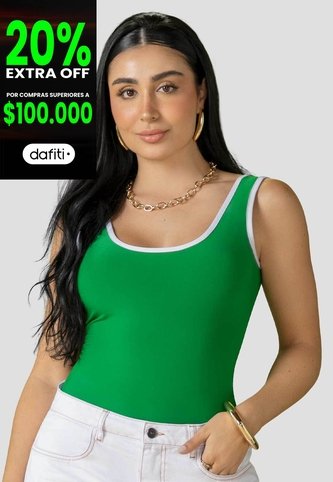Body Mujer Verde Antioquia Atypical 113873 Atypical