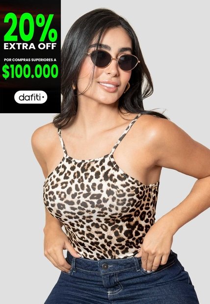 Body Mujer Estampado Atypical 113705