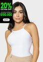 Body Mujer Blanco Atypical 113620 de Atypical