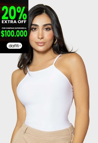 Body Mujer Blanco Atypical 113620 Atypical