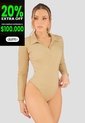Body Mujer Latte Atypical 111041 de Atypical