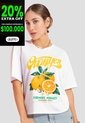 Camiseta Mujer Blanco Atypical 112485 de Atypical