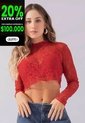 Blusa Mujer Rojo Atypical 111387 de Atypical