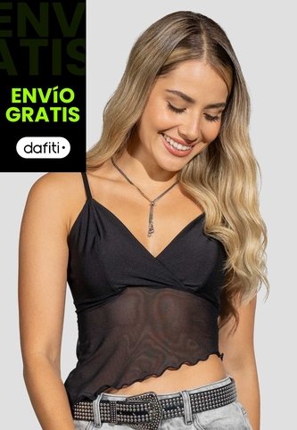 Blusa Mujer Negro Atypical 114055 Atypical