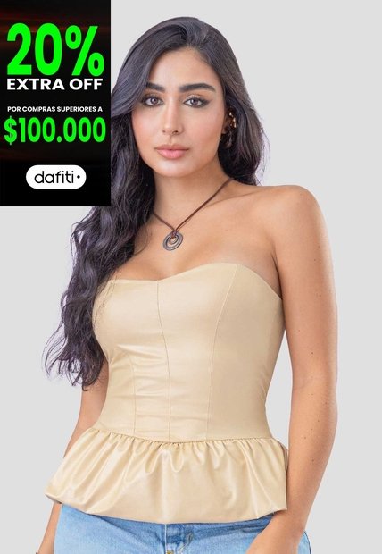 Blusa Mujer Latte Atypical 111933
