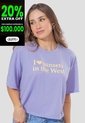 Camiseta Mujer Hortensia Atypical 111797 de Atypical