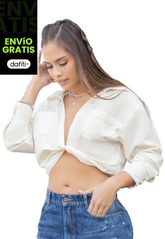 Camisa Mujer Marfil Atypical 5524 Atypical
