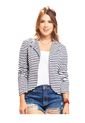 Blazer Juvenil Femenino Azul Atypical de Atypical