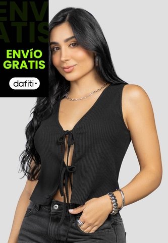 Blusa Mujer Negro Atypical 113879 Atypical