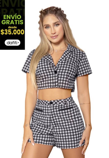 Camisa Mujer Estampado Atypical 33428