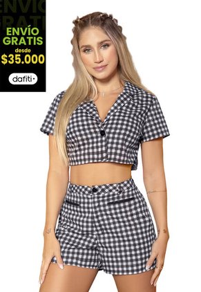 Camisa Mujer Estampado Atypical 33428