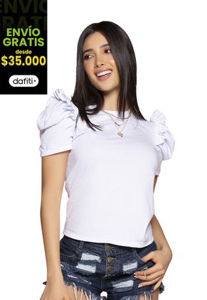 Camiseta Mujer Blanco Atypical 32570