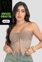 Blusa Mujer Café Pardo Atypical 105478 de Atypical