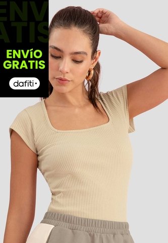 Blusa Mujer Latte Atypical 111947 Atypical