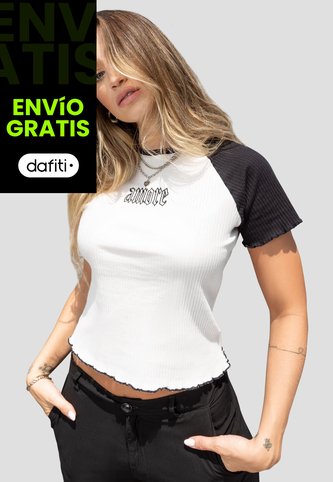 Camiseta Mujer Blanco Atypical 103310 Atypical