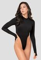 Body Mujer Negro Atypical 104499 de Atypical
